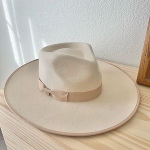 Lack Of Color Ivory Rancher Hat 55cm Small
